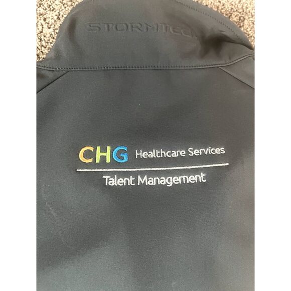 Men's StormTech Performance Grey Soft Shell Jacket Size L - Picture 7 of 8